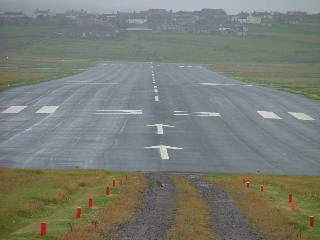 Grutness airstrip