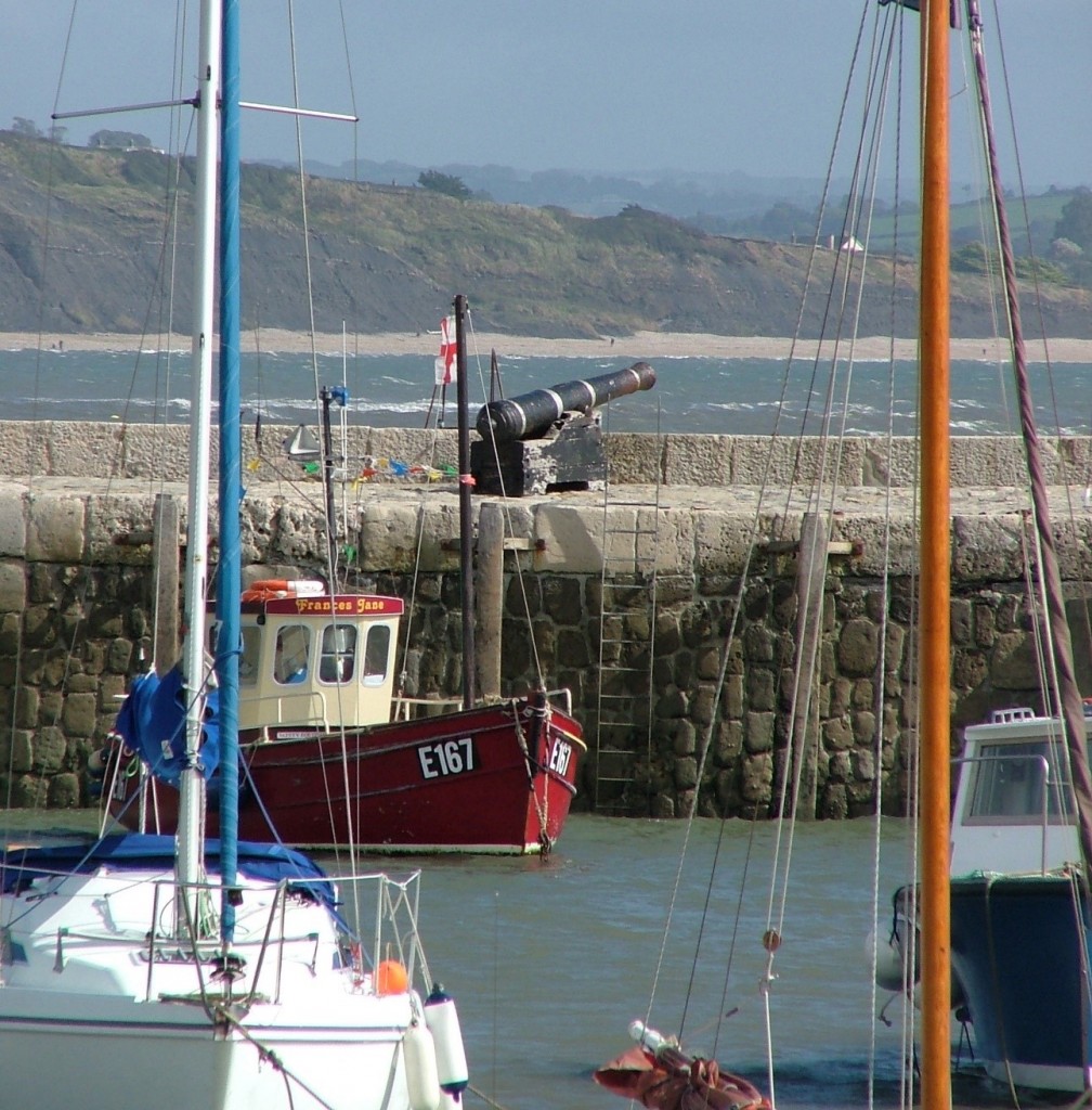 Lyme Regis harbour