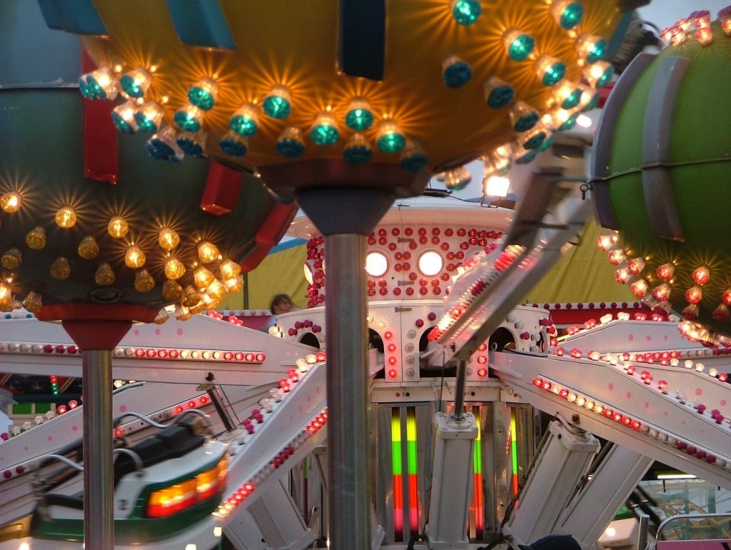 bright lights, Hastings seafront