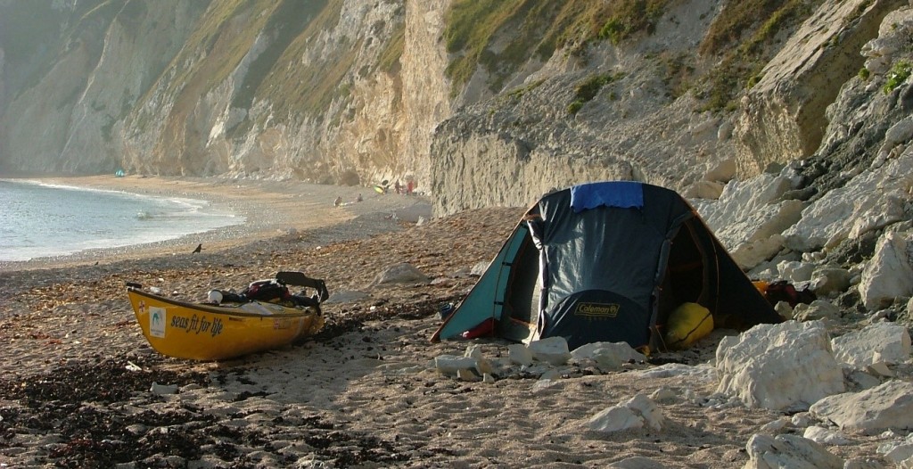 campsite Jurassic Coast