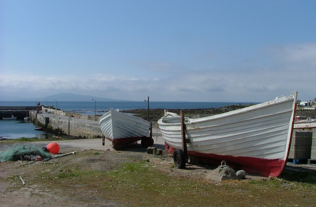 looking back to the mainland from Tory Island