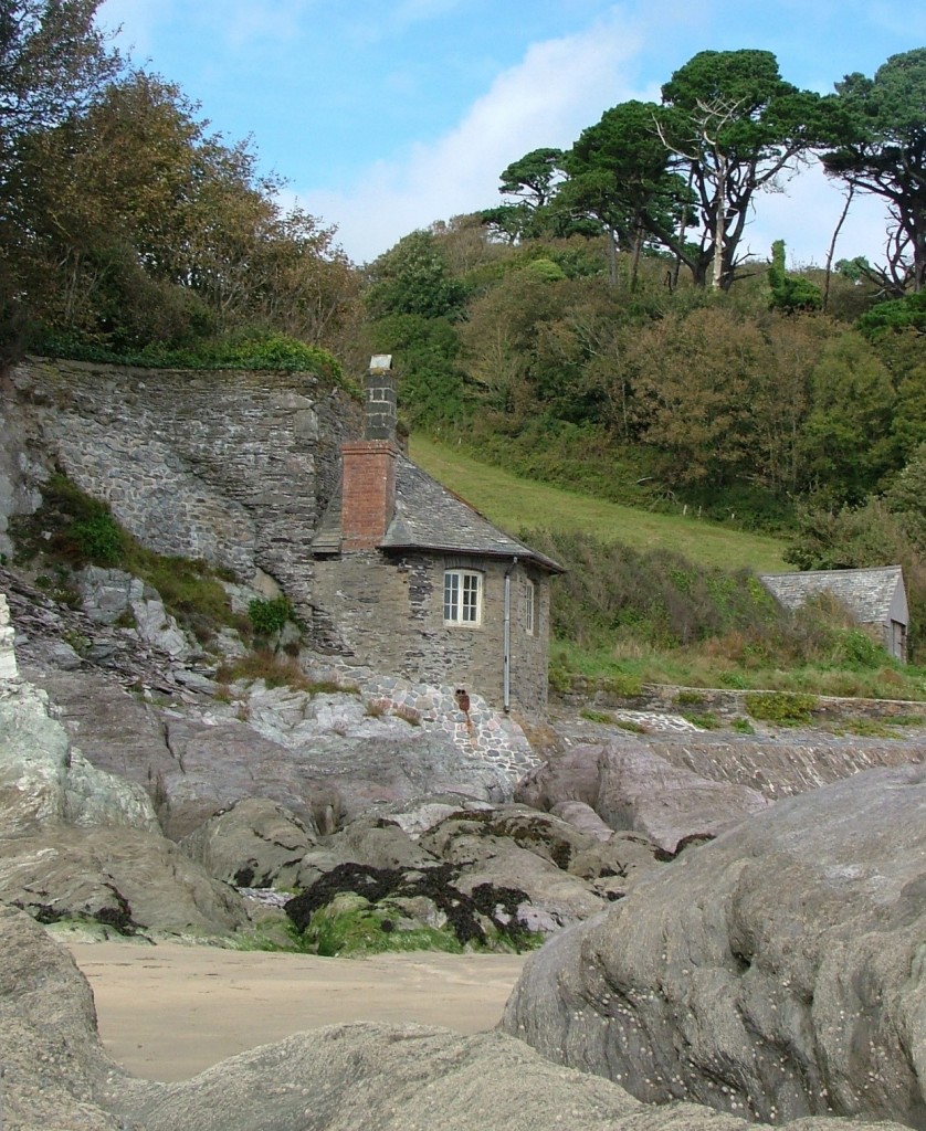 lunch spot, mouth of the River Erme