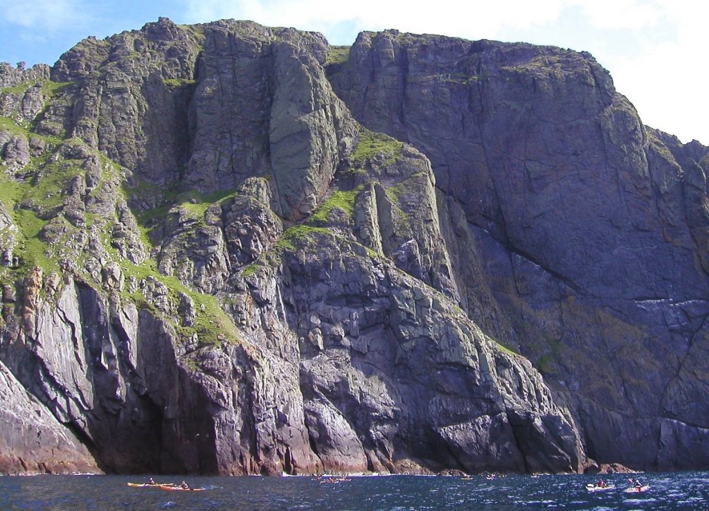 magnificent cliffs on Hirta