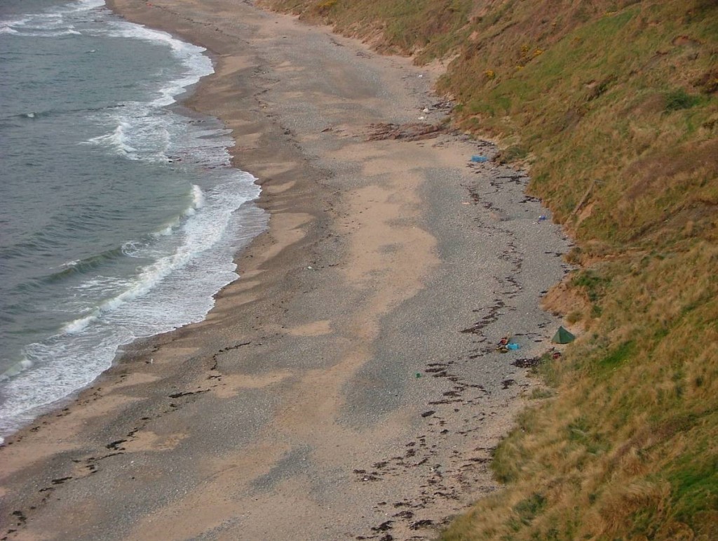second campsite, Isle of Man