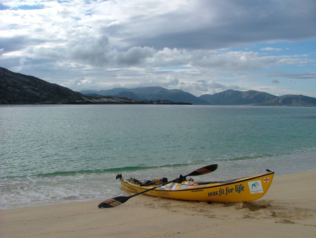 imply stunning beach on Mealasta Island