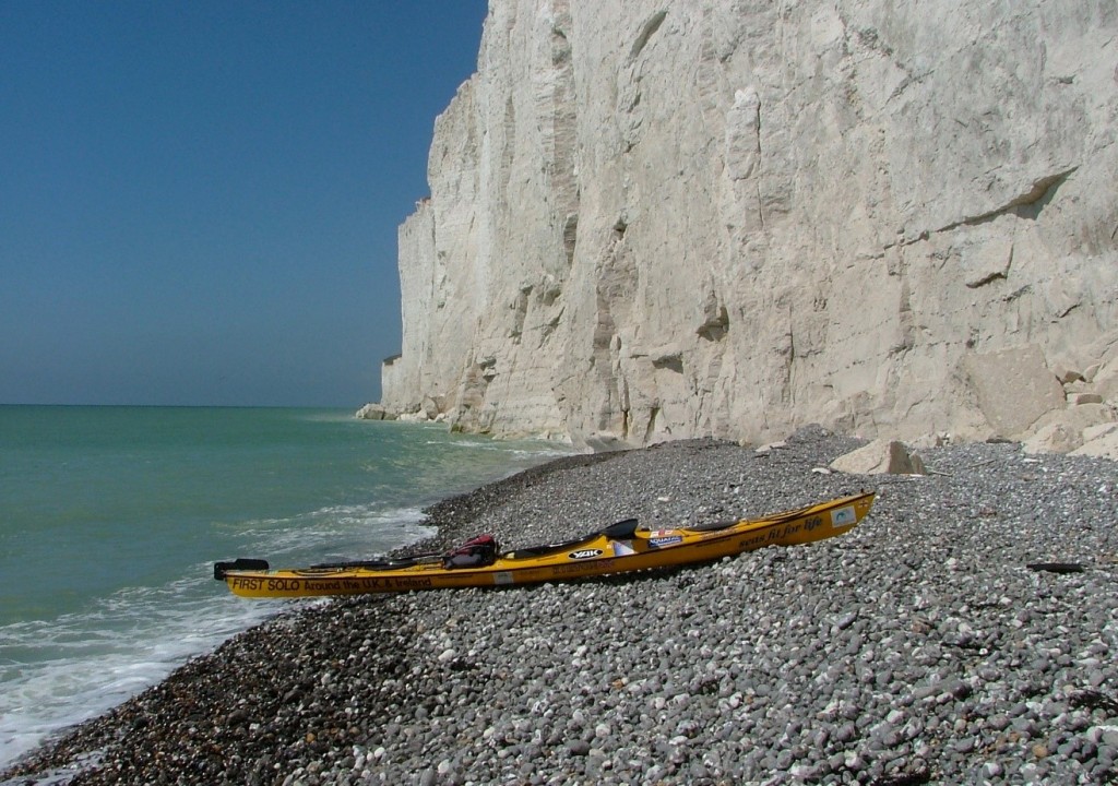 white cliffs
